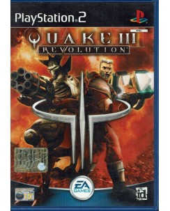 Videogioco Playstation 2 Quake III revolution PS2 inglese USATO librett0 B13