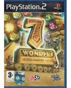 Videogio Playstation 2 7 wonders of the ancient world PS2 ITA USATO libretto B13