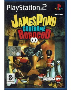 Videogioco Playstation 2 JAMES POND CODENAME ROBOCOD  ita usato libretto B13