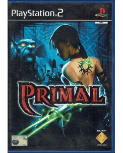 Videogioco Playstation 2 PRIMAL 15+ inglese usato libretto B13