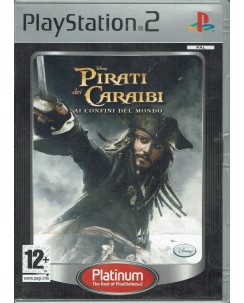 Videogioco Playstation 2 Pirati Dei Caraibi Ai Confini del mondo platinum B13