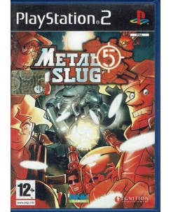 Videogioco Playstation 2 Metal Slug 5 12+ ita usato libretto B13