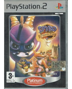 Videogioco Playstation 2  Spyro Hero's Tail platinum ita usato libretto B14