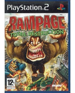Videogioco Playstation 2 Rampage total destruction ita usato libretto B13