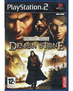 Videogioco Playstation 2 FORGOTTEN REALMS-DEMON STONE ita usato libretto B13