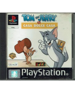 Videogioco Playstation 1 Tom and Jerry Casa Dolce Casa PS1 ita libretto usato B0