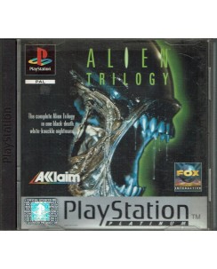 Videogioco Playstation 1 Alien Trilogy 15+ platinum ita usato libretto B13