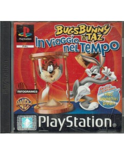 Videogioco Playstation 1 Bugs Bunny viaggio nel tempo PS1 ita usato libretto B03