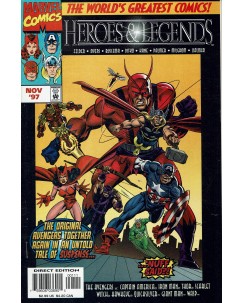 Marvel Heroes e Legend n.  1 nov 97 ed. Marvel Comics lingua originale OL16