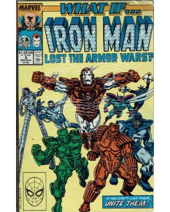 What if ... ? Iron man n.  8 dic 89 ed. Marvel Comics lingua originale OL16