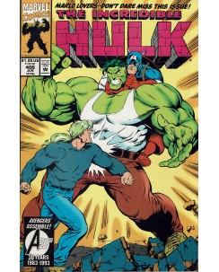 The Incredible Hulk n.406 jun 93 ed. Marvel Comics lingua originale OL16