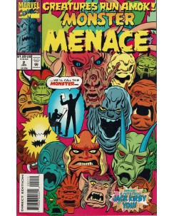 Monster Menace n.  2 jan 94 ed. Marvel lingua originale OL16