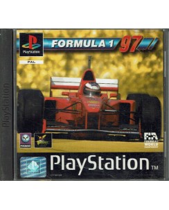 Videogioco Playstation 1 FORMULA 1 97 PS1 ita usato libretto B03