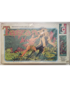 Attraverso le insidie della giungla con Tarzan - Gioco Vintage '80 INCOMPLETO!!!