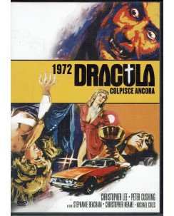 DVD 1972 DRACULA COLPISCE ANCORA con CHRISTOPHER LEE  ita usato B11