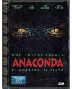 DVD Anaconda (1997)  super jewel box con Jennifer Lopez ita usato B11