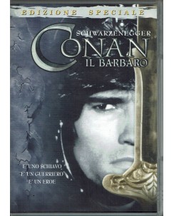 DVD Conan Il Barbaro Edizione Speciale con Arnold Schwarzenegger ita usato B11