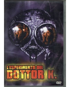 DVD L'ESPERIMENTO DEL DOTTOR K.  ita usato B11