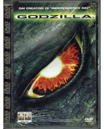 DVD Godzilla un film di Roland Emmerich  Jewel Box  ITA usato B11