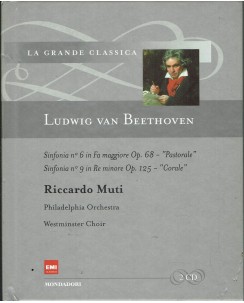 LA GRANDE CLASSICA Beethoven sinfonia 6 9 Muti Mondadori B11