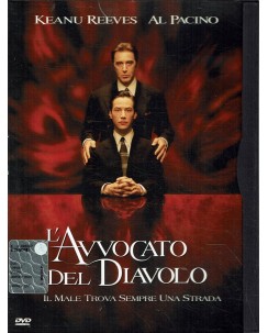 DVD L'avvocato del Diavolo con Al Pacino Keanu Reeves ITA USATO B11
