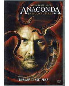 DVD ANACONDA LA NUOVA STIRPE con David Hasselhoff ITA USATO RARO B12