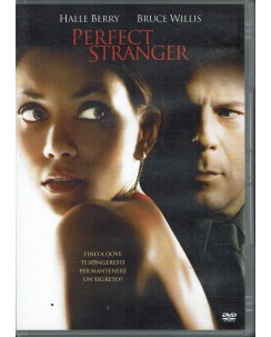 DVD Perfect Stranger con Bruce Willis Halle Berry ITA usato B12