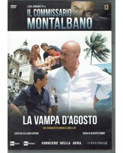 DVD  COMMISSARIO MONTALBANO LA VAMPA D'AGOSTO con Zingaretti ITA usato B12