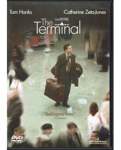 DVD The Terminal con Tom Hanks e Zeta-Jones ITA usato B12