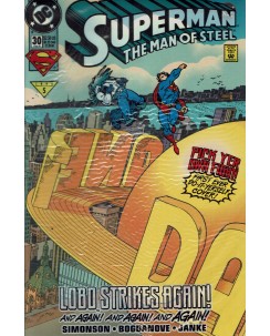 Superman the Man of Steel n. 30 collector edition feb 94 ed. DC lingua orig OL16