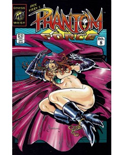 Phantom Force n.  8 oct 94 ed. Genesis West Comics lingua originale OL16