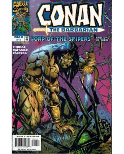 Conan lord of the spiders n.  1 mar 98 ed. Marvel Comics lingua originale OL16