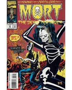 Mort the dead teenager n.  3 feb 94 ed. Marvel Comics Lingua originale OL13