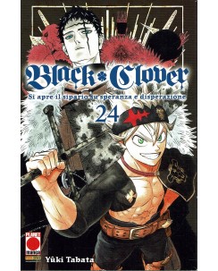 Black Clover n.24 di Yuki Tabata RISTAMPA ed. Panini NUOVO