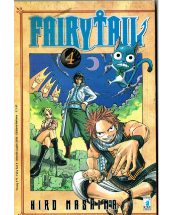 Fairy Tail  4 di Hiro Mashima NUOVO ed. Star Comics