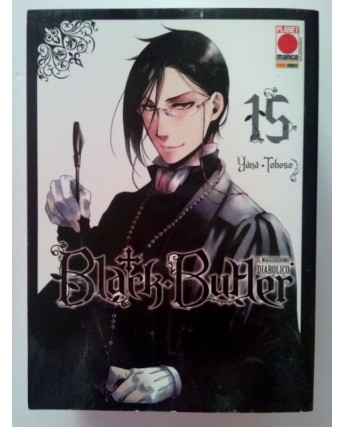 Black Butler n.15 di Yana Toboso Kuroshitsuji NUOVO RISTAMPA ed. Panini