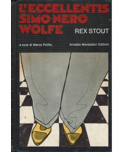 Rex Stout : L'eccellentis Simo Nero Wolfe ed. Omnibus Mondadori A82