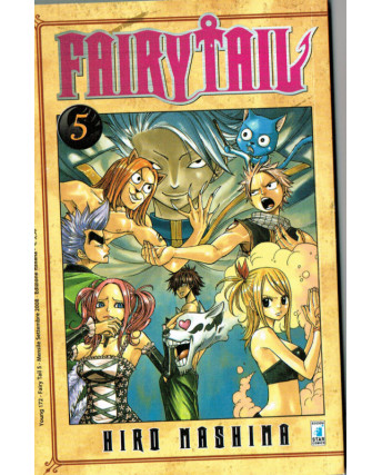 Fairy Tail  5 di Hiro MAshima ed.Star Comics