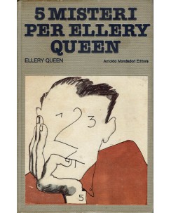 Ellery Queen : 5 misteri per Ellery Queen ed. Omnibus Mondadori A82