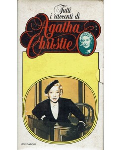 Tutti i racconti di Agatha Cristie vol. 4 5 6 con COFANETTO ed. Mondadori A33