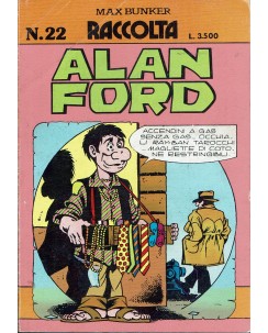 Raccolta Alan Ford n. 22 di Max Bunker ed. Max Bunker Press BO10