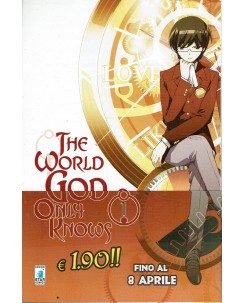 The World God Only Knows n. 1 di Wakaki con FASCETTA PROMO ed. Star Comics