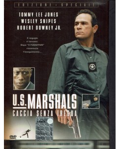DVD U.S. Marshals Caccia senza tregua Snapper con Tommy Lee Jones ITA usato B24