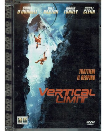 DVD Vertical Limit un film con Chris O'§Donnell Jewel ITA usato B24