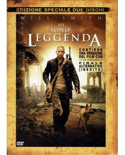 DVD Io Sono Leggenda con Will Smith 2 dvd finale alternativo Slipcase ITA B24