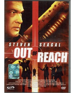 DVD OUT OF REACH con Steven Seagal ITA usato B24
