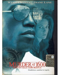 DVD Murder at 1600 Delitto Casa Bianca con Wesley Snipes SNAPPER ITA usato B24