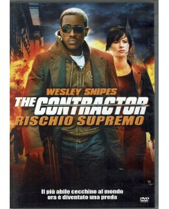 DVD The Contractor Rischio supremo con Wesley Snipes ITA usato B24