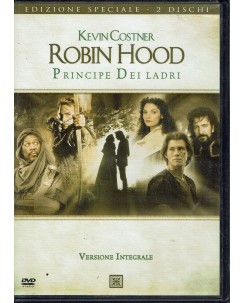 DVD ROBIN HOOD PRINCIPE DEI LADRI Special ed 2 dvd Kevin Costner ITA usato B24
