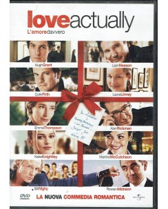 DVD Love Actually  con Hugh grant Liam Neeson ITA usato B24